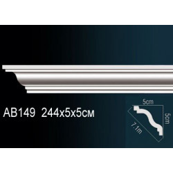 Потолочный плинтус Перфект AB149