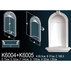 Ниша из полиуретана K6004