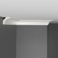 Плинтус потолочный гладкий DECOMASTER D115-115ДМ (30*30*2000мм)