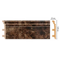 Плинтус напольный DECOMASTER D233-713ДМ (120*23*2400 мм)