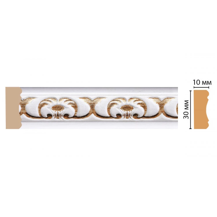 Молдинг DECOMASTER 165-118 ДМ (30*10*2400 мм) от Lepnina-Sale.ru Молдинг DECOMASTER 165-118 ДМ (30*10*2400 мм)