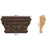 Капитель DECOMASTER D202-966 (144*85*30мм) от Lepnina-Sale.ru Капитель DECOMASTER D202-966 (144*85*30мм)