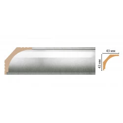 Плинтус DECOMASTER D109-375 ШК/36 (43*43*2400 мм)