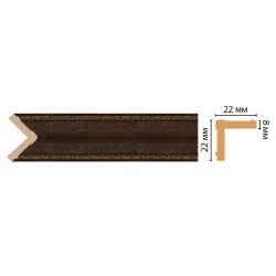 Угол DECOMASTER 116M-1 ДМ (22*22*2400 мм)