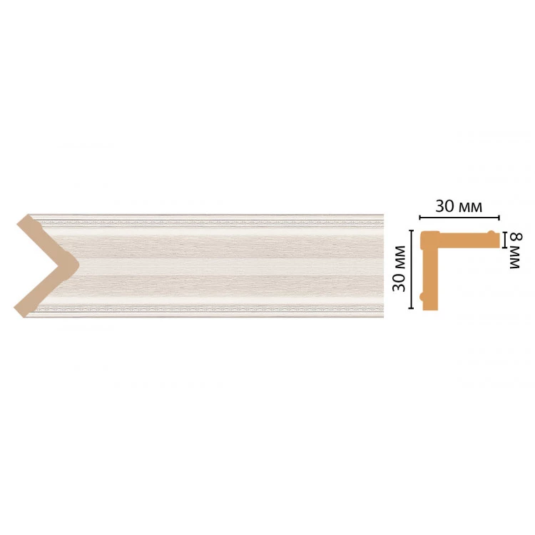 Угол DECOMASTER 116-14 ДМ (30*30*2400 мм) от Lepnina-Sale.ru Угол DECOMASTER 116-14 ДМ (30*30*2400 мм)