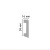 Плинтус напольный DECOMASTER D234-112ДМ (58*16*2400 мм) от Lepnina-Sale.ru Плинтус напольный DECOMASTER D234-112ДМ (58*16*2400 мм)