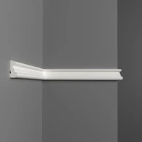 Молдинг гладкий DECOMASTER D007-115ДМ (19*8*2000мм)