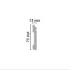 Плинтус напольный DECOMASTER D005-88ДМ (79*13*2400мм) от Lepnina-Sale.ru Плинтус напольный DECOMASTER D005-88ДМ (79*13*2400мм)