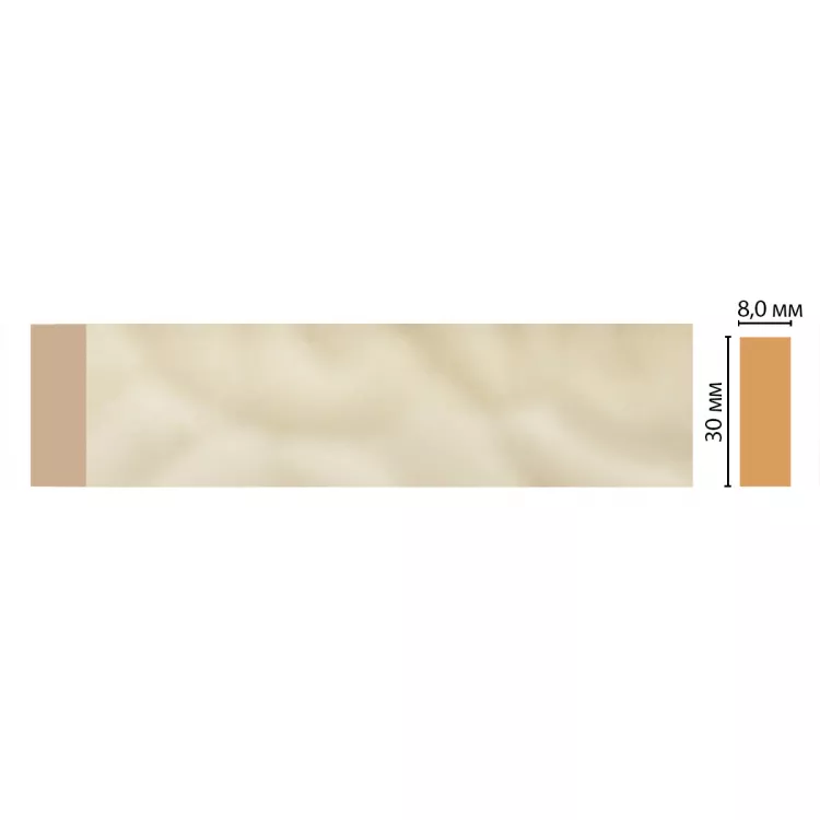 Молдинг DECOMASTER D041-61 (30*8*2400мм) от Lepnina-Sale.ru