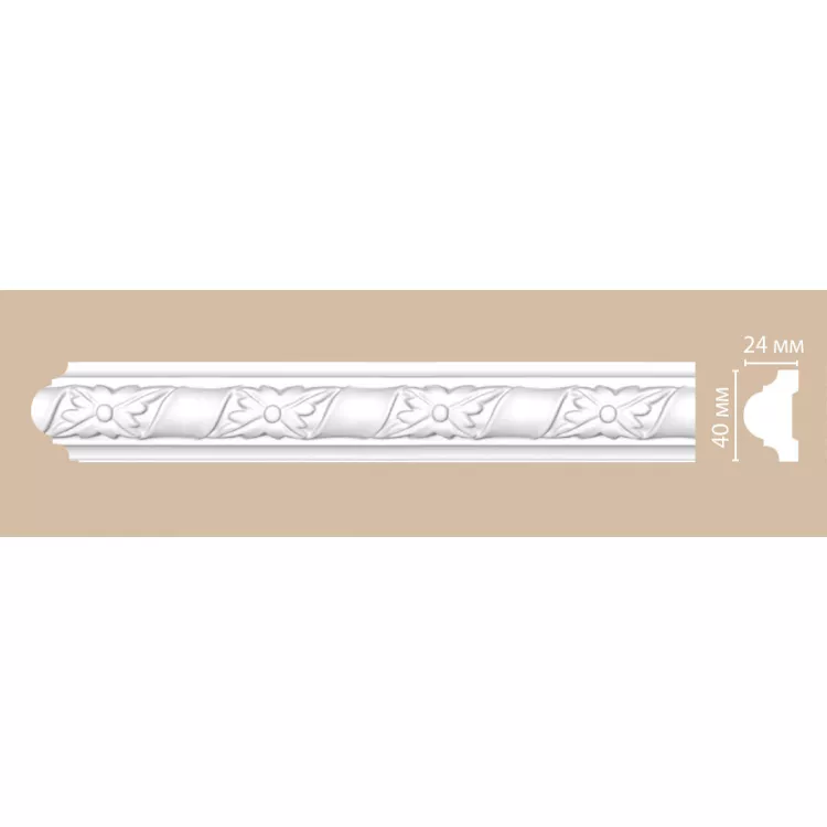 Молдинг с рисунком DECOMASTER DT-8051 (40*24*2400мм) от Lepnina-Sale.ru
