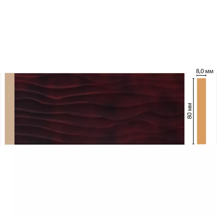 Молдинг DECOMASTER D042-62 (80*8*2400мм) от Lepnina-Sale.ru
