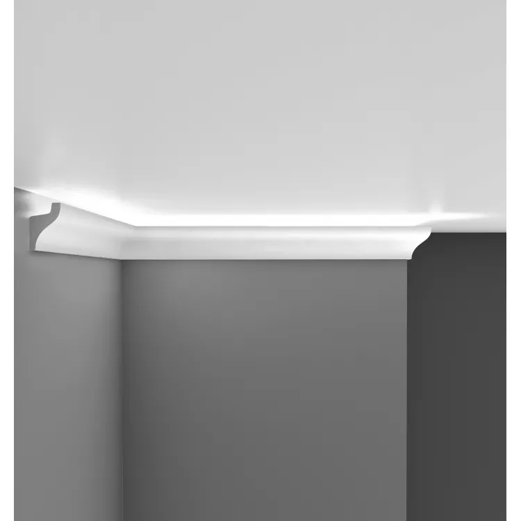 Плинтус потолочный под подсветку DECOMASTER D506 ДМ (50*32*2000 мм) Плинтус потолочный под подсветку DECOMASTER D506 ДМ (50*32*2000 мм) от Lepnina-Sale.ru