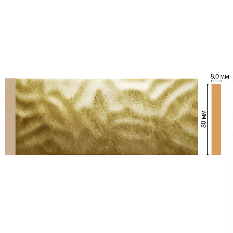 Молдинг DECOMASTER D039-374 ДМ(80*8*2400мм) от Lepnina-Sale.ru