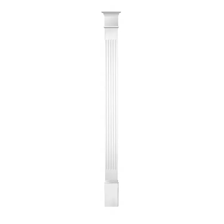 Комплект DK-82210-SET3: пилястра DK-82210, капитель DK-82211B, основание DK-82212 от Lepnina-Sale.ru