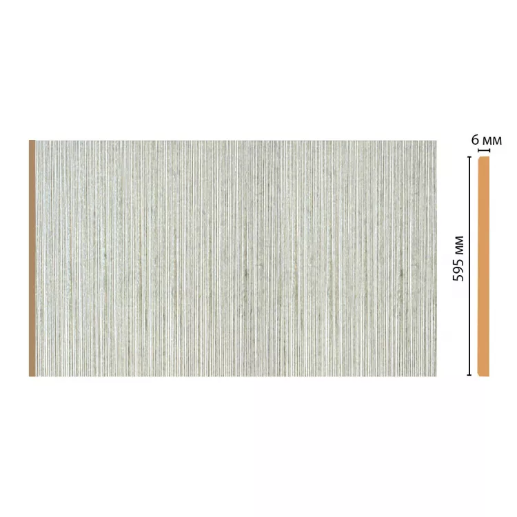 Декоративная панель G60-20 (595*4*2400 мм) от Lepnina-Sale.ru