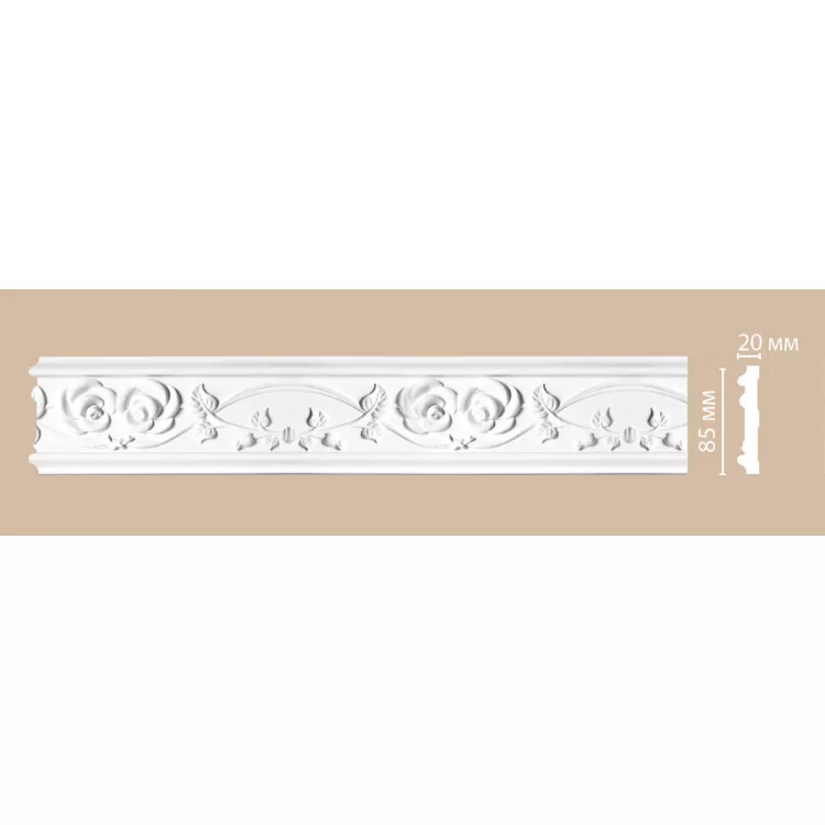 Молдинг с рисунком DECOMASTER DT-9861 (20*84*2400мм) от Lepnina-Sale.ru