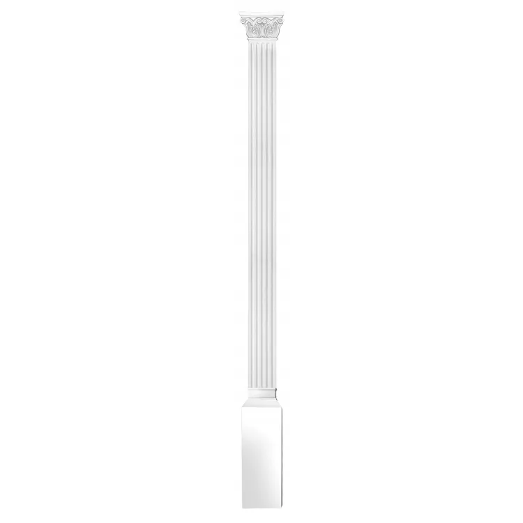 Комплект DK-200-SET6: пилястра DK-200, капитель DK-203, основание DK-202 от Lepnina-Sale.ru