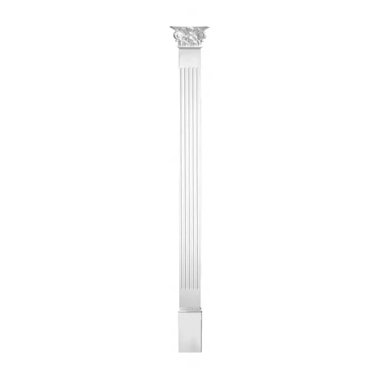 Комплект DK-82210-SET1: пилястра DK-82210, капитель DK-82211, основание DK-82212 от Lepnina-Sale.ru