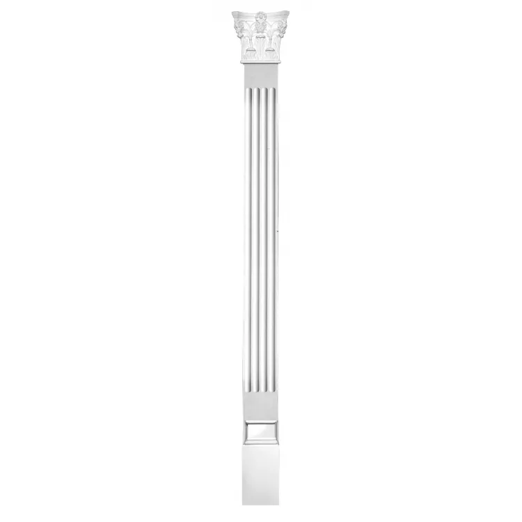 Комплект DK-195-SET1: пилястра DK-195, капитель DK-211, основание DD-310 от Lepnina-Sale.ru
