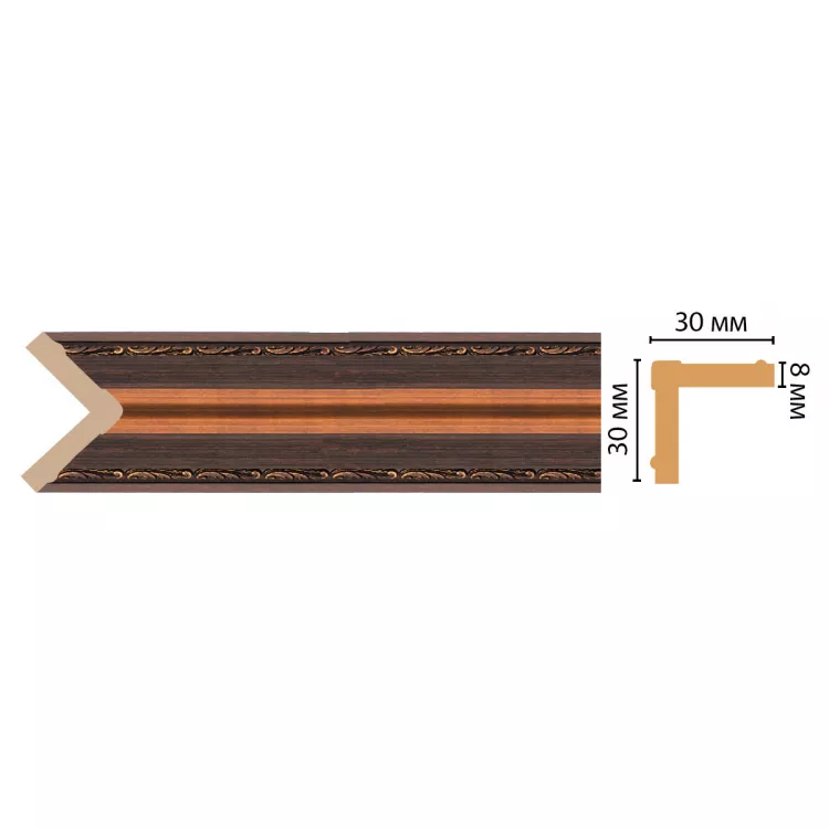 Угол DECOMASTER116-966 ДМ (30*30*2400 мм) от Lepnina-Sale.ru
