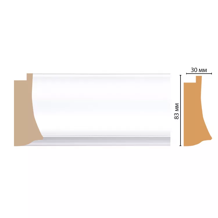 Багет DECOMASTER 552-114 ДМ (83*30*2900 мм) от Lepnina-Sale.ru