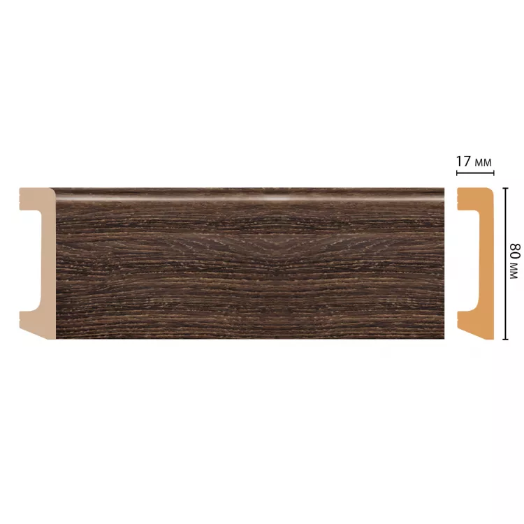 Плинтус DECOMASTER D235-81 ДМ (80*17*2400 мм) Плинтус DECOMASTER D235-81 ДМ (80*17*2400 мм) от Lepnina-Sale.ru