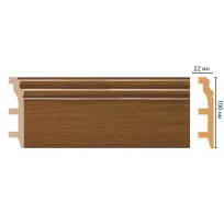 Плинтус напольный DECOMASTER D232-85 ШК/14 (100*22*2400 мм) от Lepnina-Sale.ru