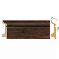 Цветной напольный плинтус DECOMASTER D122-966 ДМ ШК/16 (78*21*2400 мм) от Lepnina-Sale.ru