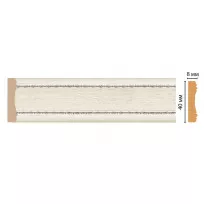 Цветной молдинг Decomaster 187-15 (40*8*2400) от Lepnina-Sale.ru