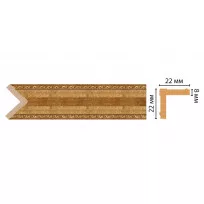 Цветной угол Decomaster 116M-4 (22*22*2400) от Lepnina-Sale.ru