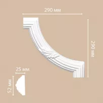 Угловой элемент 98020-2 Decomaster от Lepnina-Sale.ru