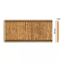 Панель С10-4  (размер 100х7х2400) цветная лепнина в интерьере Decomaster от Lepnina-Sale.ru
