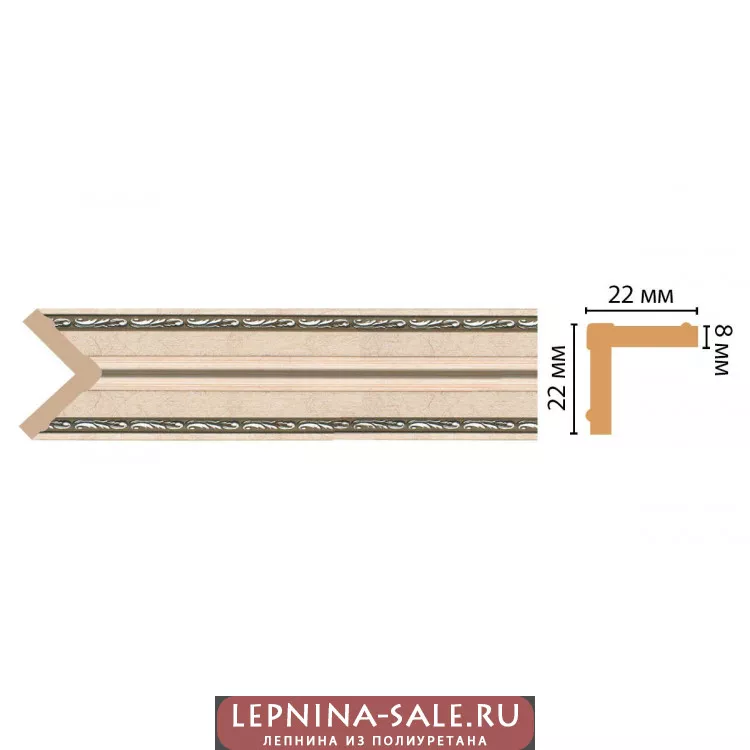 Угол DECOMASTER 116M-59ДМ (22*22*2400 мм) Угол DECOMASTER 116M-59ДМ (22*22*2400 мм) от Lepnina-Sale.ru