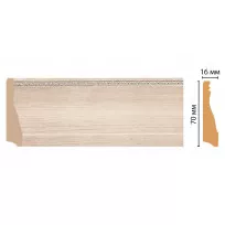 Плинтус напольный Decomaster 193-13 (70*16*2400) от Lepnina-Sale.ru