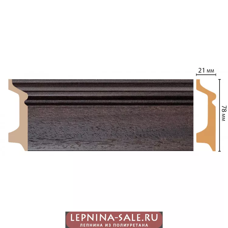 Плинтус напольный DECOMASTER D122-438AДМСП (78*21*2400мм) Плинтус напольный DECOMASTER D122-438AДМСП (78*21*2400мм) от Lepnina-Sale.ru