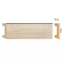 Плинтус напольный DECOMASTER D234-72ДМ (58*16*2400мм) от Lepnina-Sale.ru
