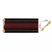 Карниз потолочный Decomaster 179-52 (57*57*2400) от Lepnina-Sale.ru