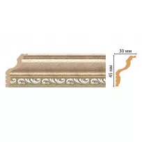 Карниз потолочный Decomaster 148B-59 ДМ (45*30*2400) от Lepnina-Sale.ru