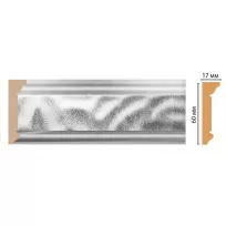 Карниз потолочный DECOMASTER D216-375 (60*17*2400) от Lepnina-Sale.ru