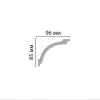 Плинтус потолочный DECOMASTER 96262/36 (85х96х2400мм) от Lepnina-Sale.ru