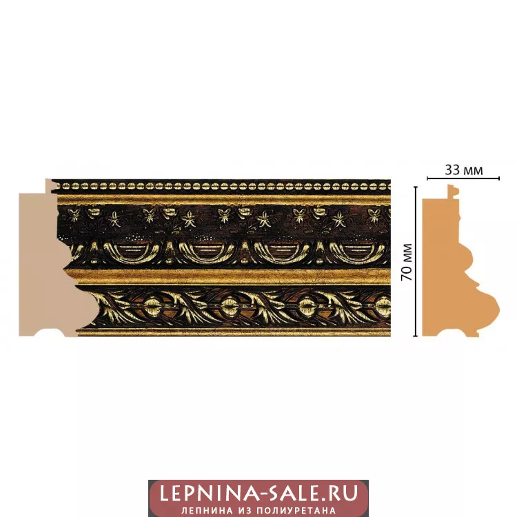 Багет Decomaster 577-1223 (70*33 * 2900) Багет Decomaster 577-1223 (70*33 * 2900) от Lepnina-Sale.ru