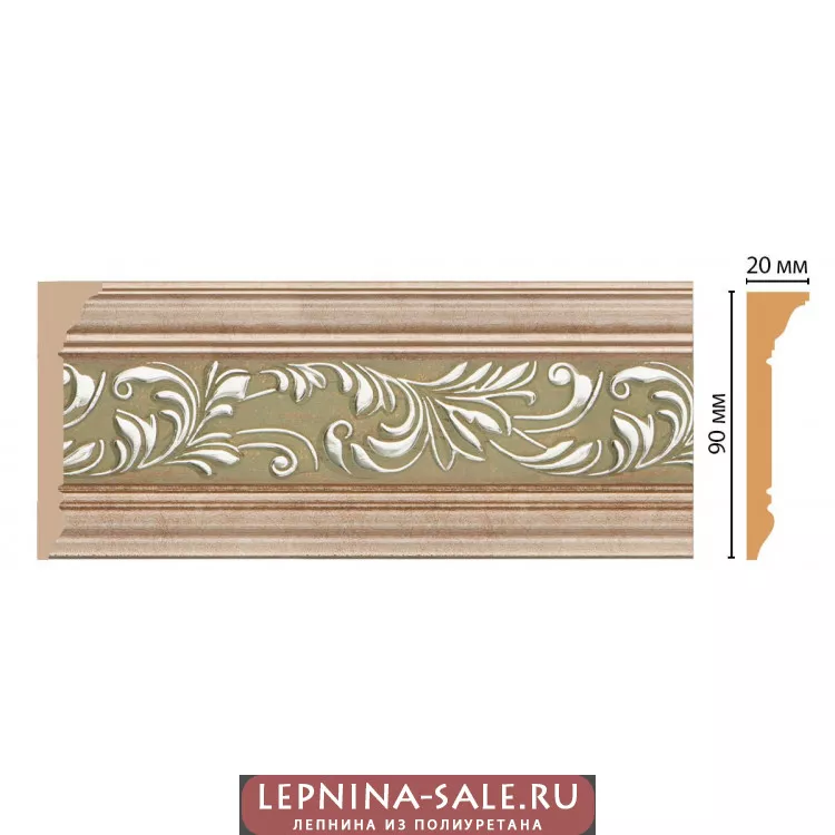 D226-59/20 плинтус DECOMASTER ДМ(90*21*2400 мм) D226-59/20 плинтус DECOMASTER ДМ(90*21*2400 мм) от Lepnina-Sale.ru