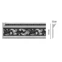 Плинтус потолочный с рисунком DECOMASTER D214-63 ШК/6 (150*38*2400мм) от Lepnina-Sale.ru