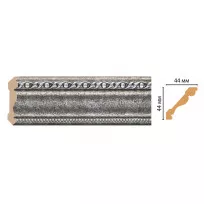 Карниз потолочный Decomaster 124-44 (44*44*2400) от Lepnina-Sale.ru