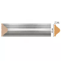 Молдинг DECOMASTER D002-375 (40*17*2400мм) от Lepnina-Sale.ru