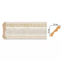 Карниз потолочный Decomaster 123-41 (59*59*2400) от Lepnina-Sale.ru