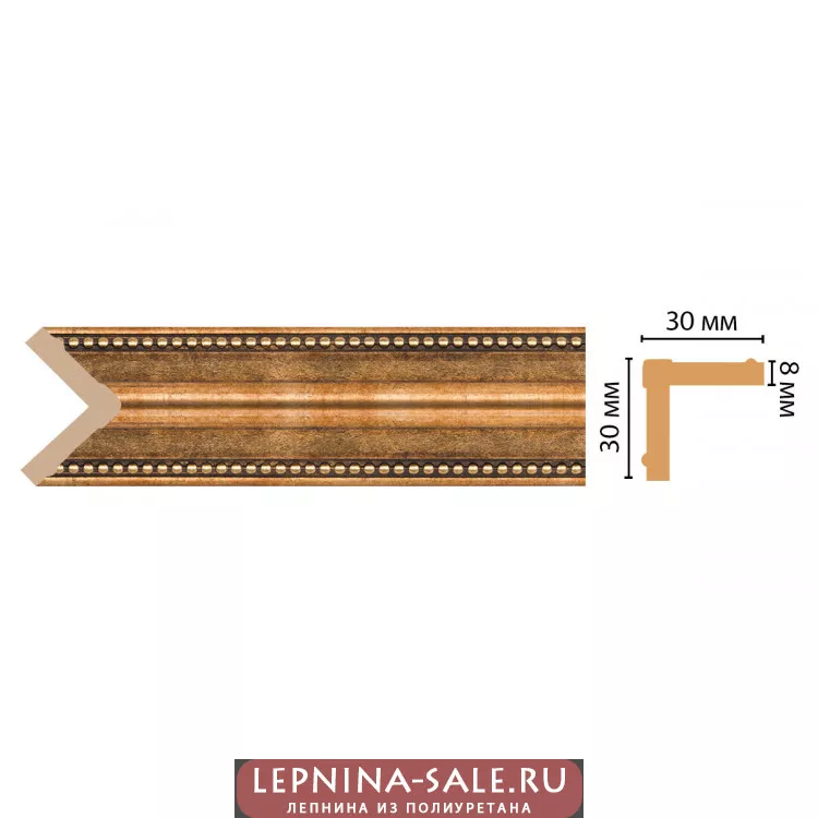 Цветной угол Decomaster 116-57 (30*30*2400) Цветной угол Decomaster 116-57 (30*30*2400) от Lepnina-Sale.ru