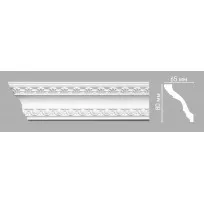 Плинтус потолочный DECOMASTER 95016/45 (80х65х2400мм) от Lepnina-Sale.ru