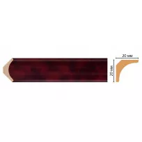 Плинтус потолочный DECOMASTER D133-62ДМ (20*20*2400мм) от Lepnina-Sale.ru