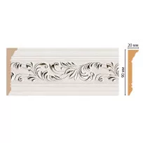 Карниз потолочный DECOMASTER D226-60 (90*20*2400) от Lepnina-Sale.ru